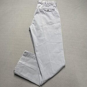 Polo Ralph‎ Lauren Pants Mens 36x32 Blue Classic Fit Chino Cotton Flat Front